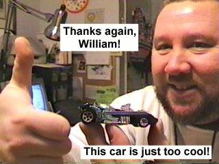 Thanks again William!  This car is just too cool!